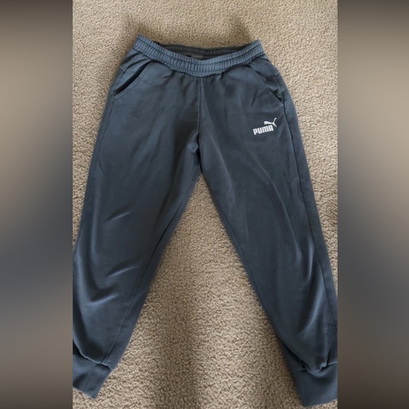 Puma Charcoal Lounge Pants - Picture 1 of 2